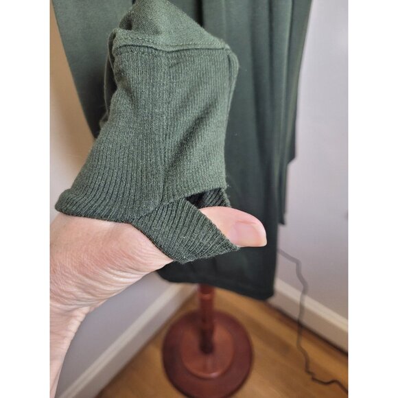 Athleta open front Cardigan sweater green Large Lightweight - Picture 6 of 7